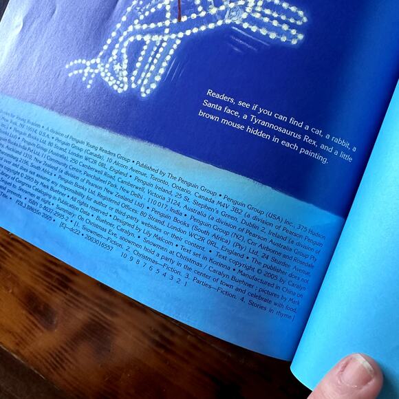 Snowmen At Christmas Hardcover Book - Picture 3 of 9